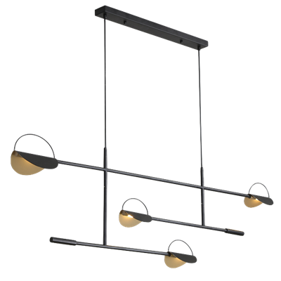 Люстра BOLIA LEAVES PENDANT black 40.2529 - фото 12891