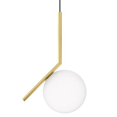 Светильник Flos IC Lighting S2 Gold Pendant Lamp by Michael Anastassiades - фото 8052