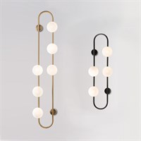 Настенный светильник бра с кольцевым каркасом HOOP WALL HOOP-WALL01