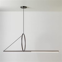 Люстра Suspension Cercle Et Trait – Graphite Satine 40.1282-0