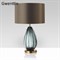 Современная, роскошная, витражная, настольная лампа со светодиодной подставкой для гостиной, спальни - фото 11973